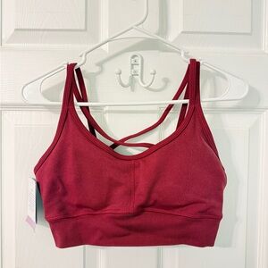 Brand new Joy Lab Red Strappy Sports Bra